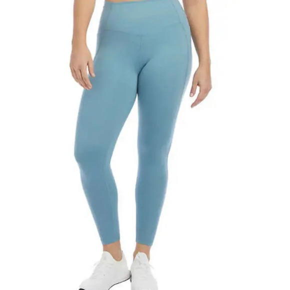 Danskin Ladies' Brushed Legging XXL Blue - Picture 4 of 9